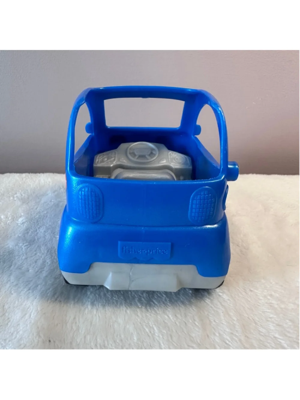 Fisher-Price Little People Vehicle Lot Recycling Ice Cream Truck Car 3 Pc